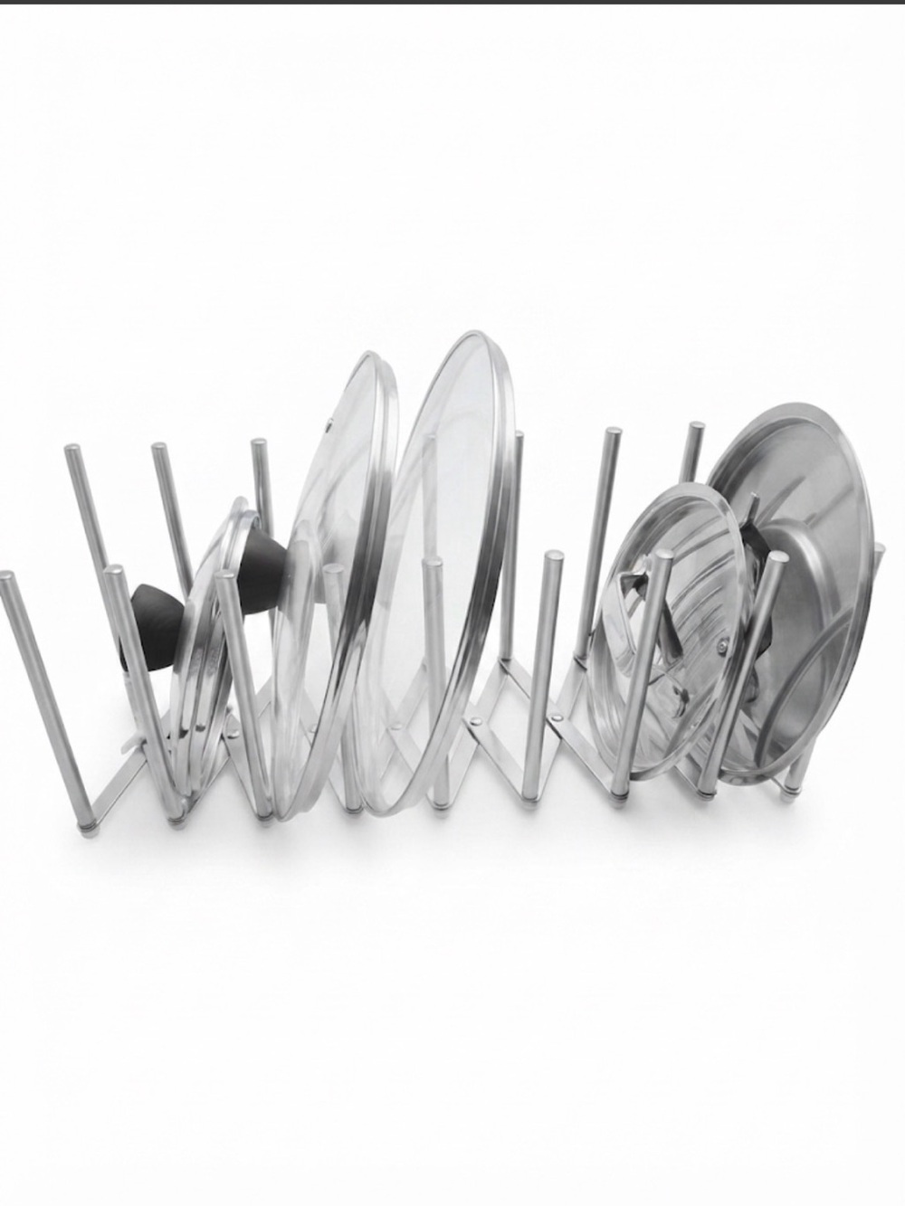 IKEA Variera Pot Lid  Baking Pan Dish Adjustable Organizer Rack Stainless Steel